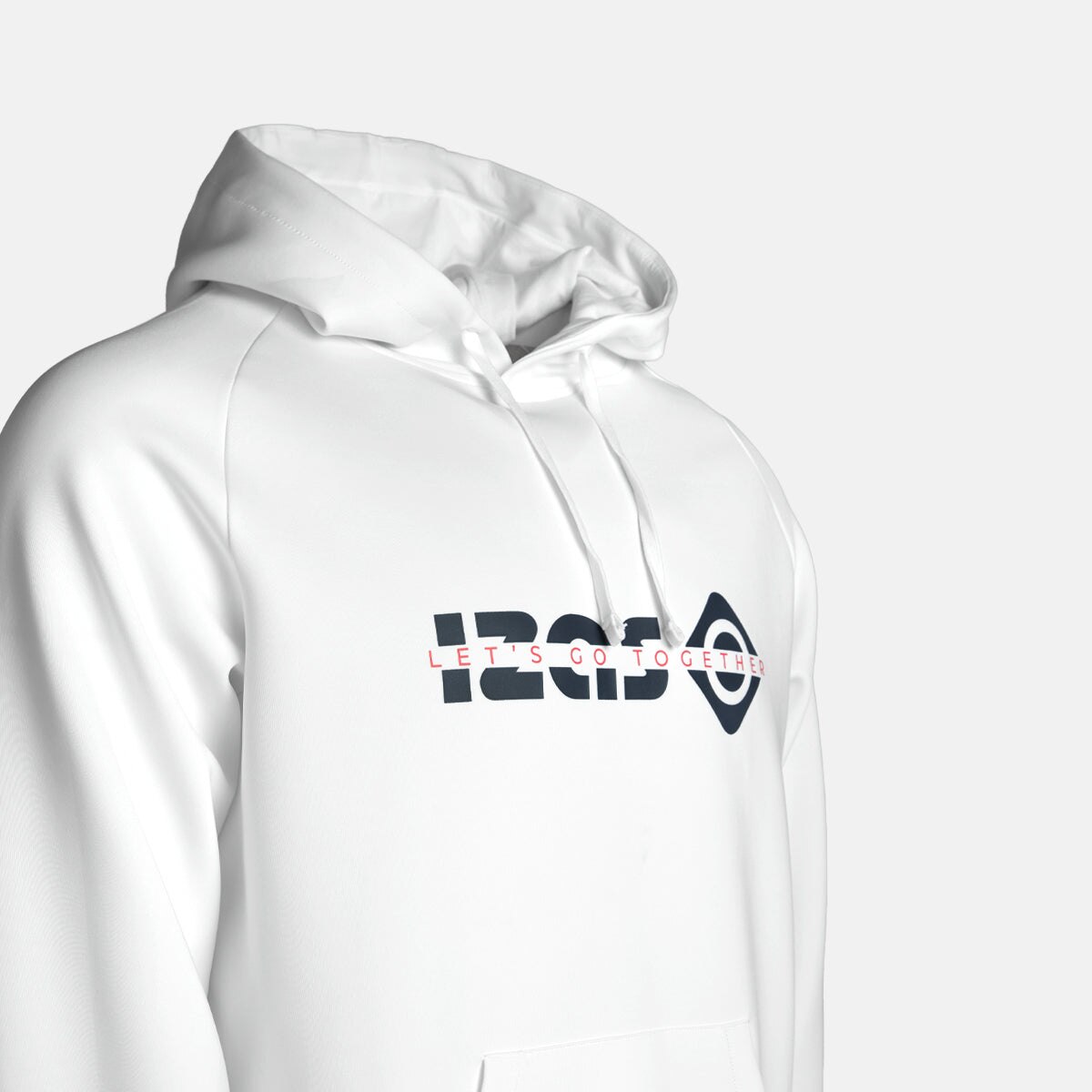 Sweatshirt Desportiva Unissexo Waco Izas Branco-3