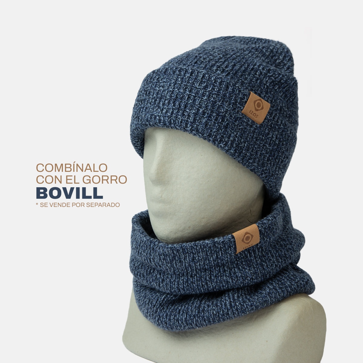 Tubular de Malha Bovill Ii com Forro Polar Izas Preto-4