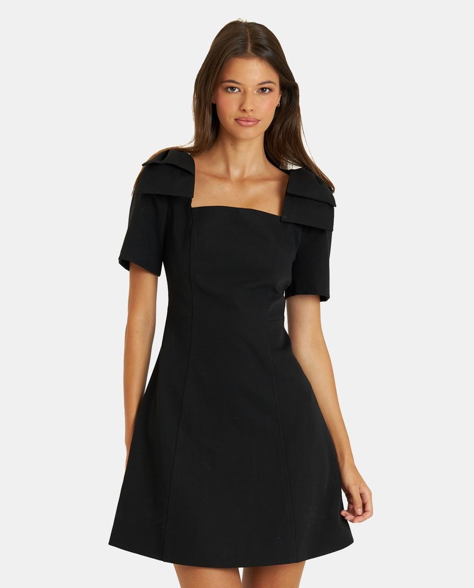 Imagem 0 de Vestido Curto com Detalhe de Laços