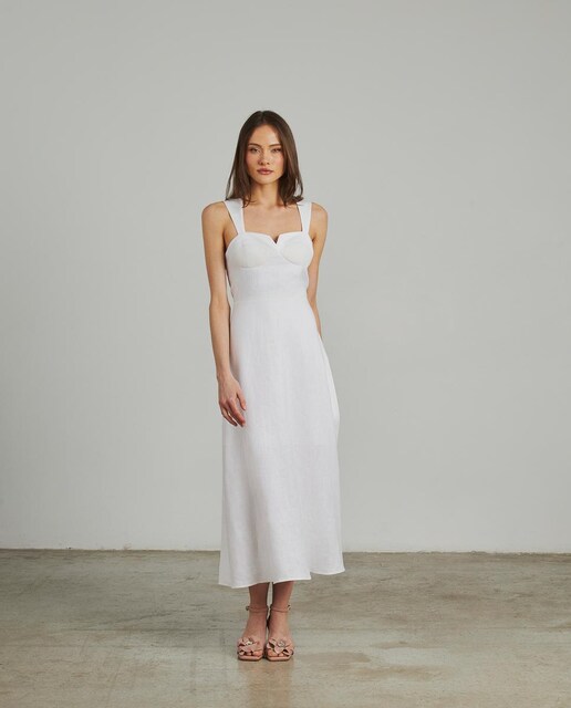 Imagem 0 de Vestido Comprido com Alças Liso
