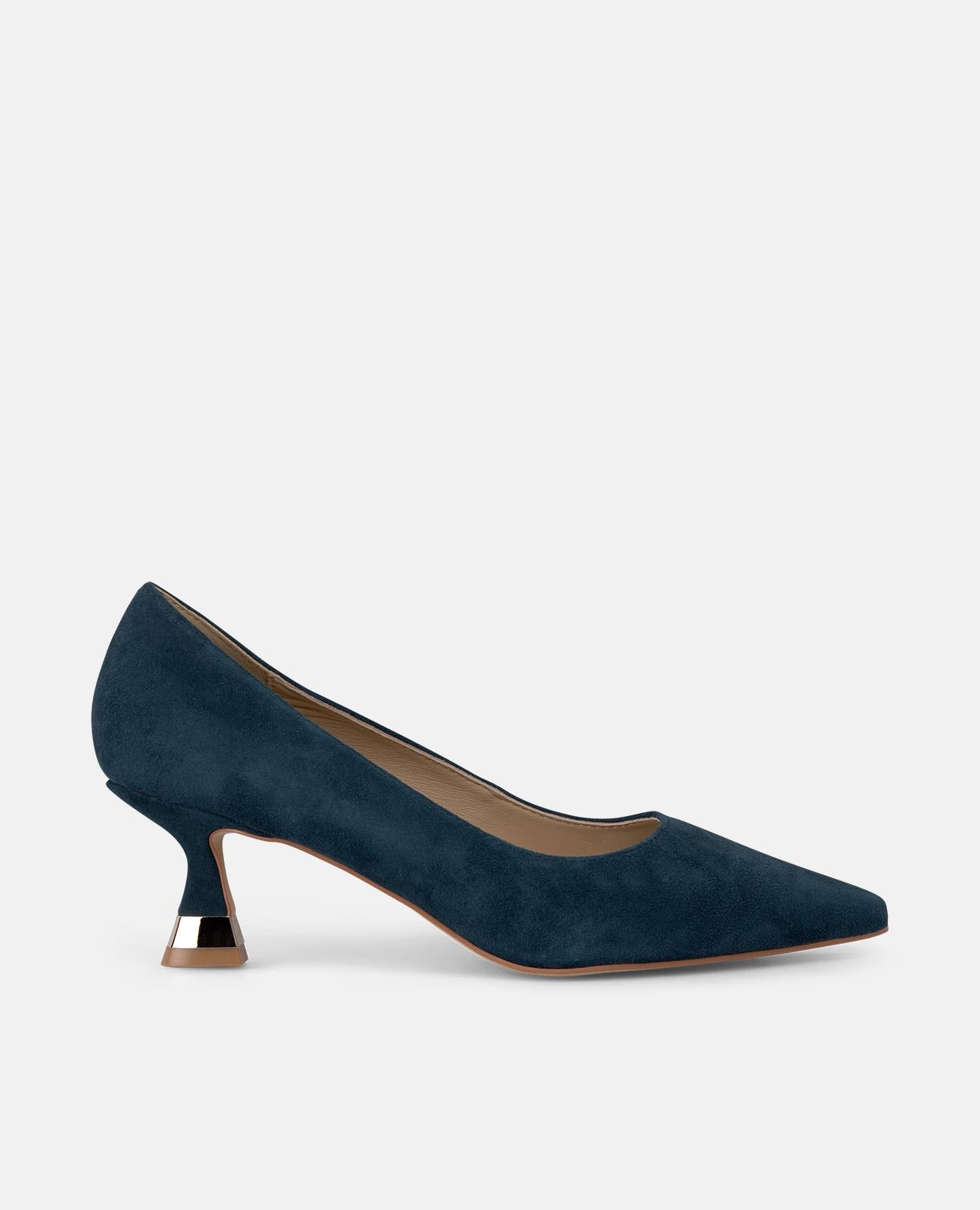 Imagem 0 de Sapatos de Salto com Biqueira Afiada sem Fecho
