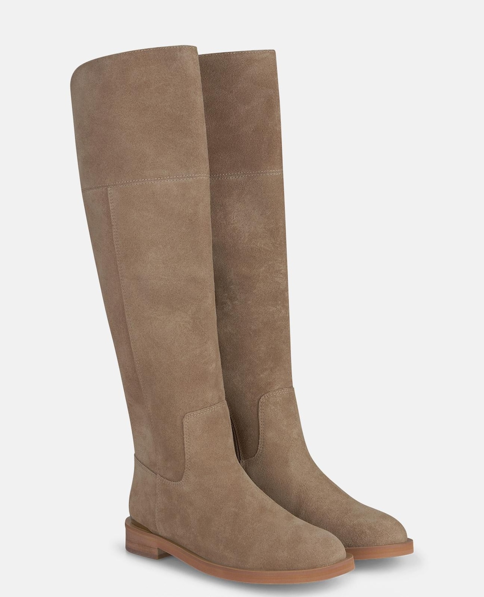 Botas básicas de mujer planas con puntera redonda Vison-2