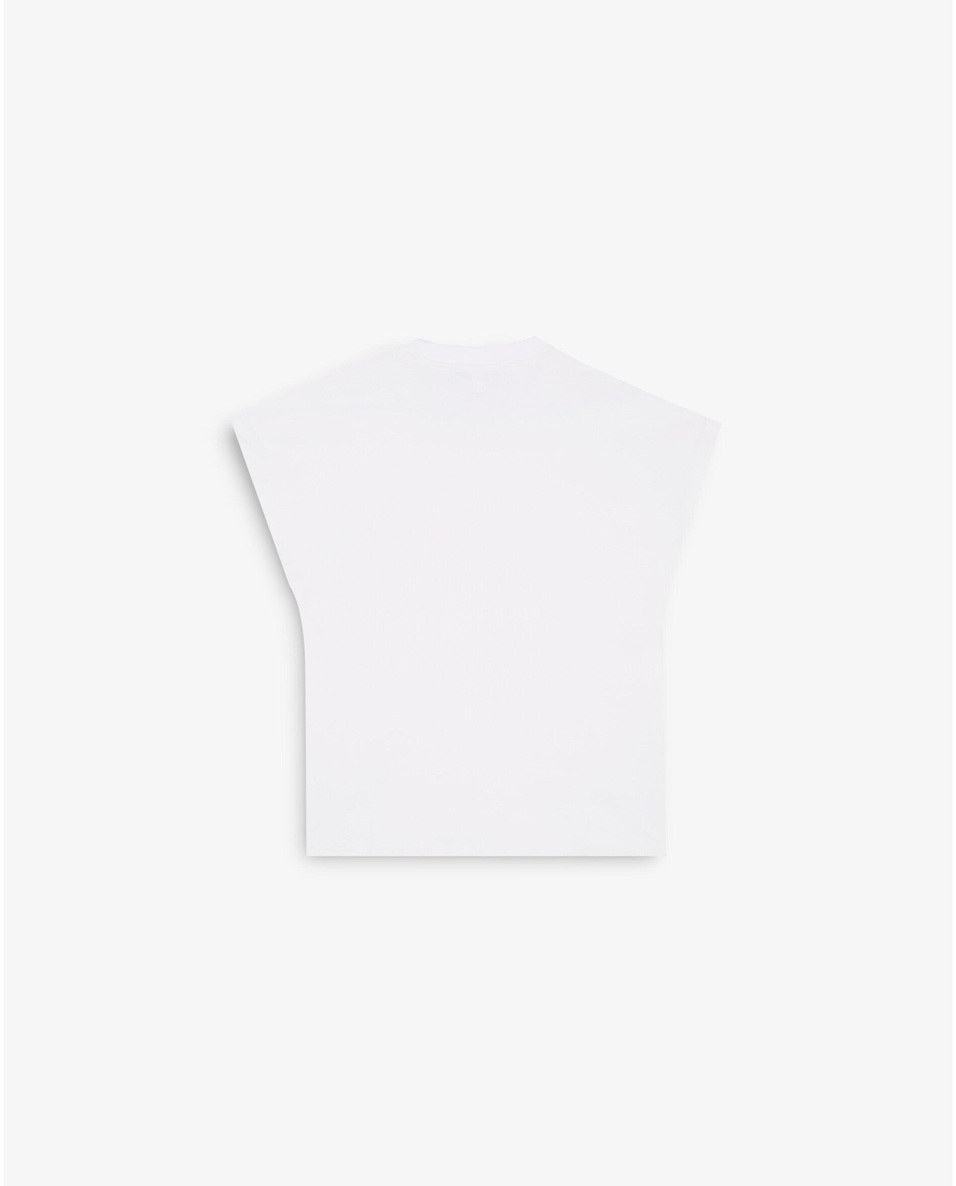 T-shirt com Detalhe Tipo Crochet Branco-7