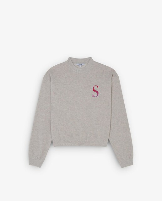 Imagem 0 de Sweatshirt Regular Fit com Detalhe Frontal