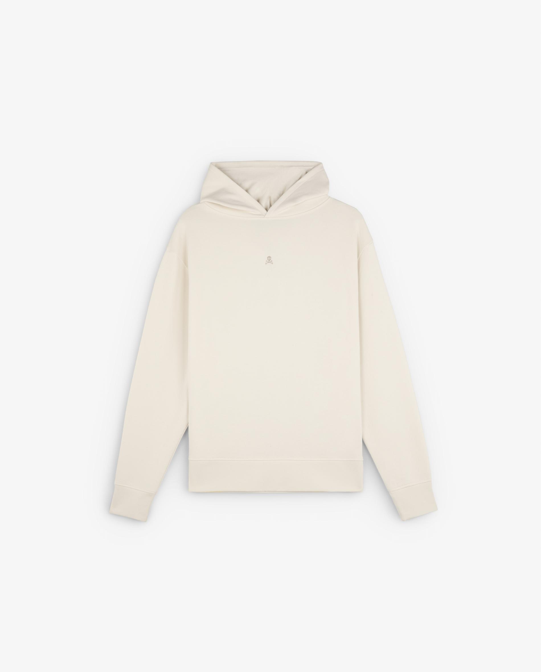 Sweatshirt de Algodão com Capuz Natural-3