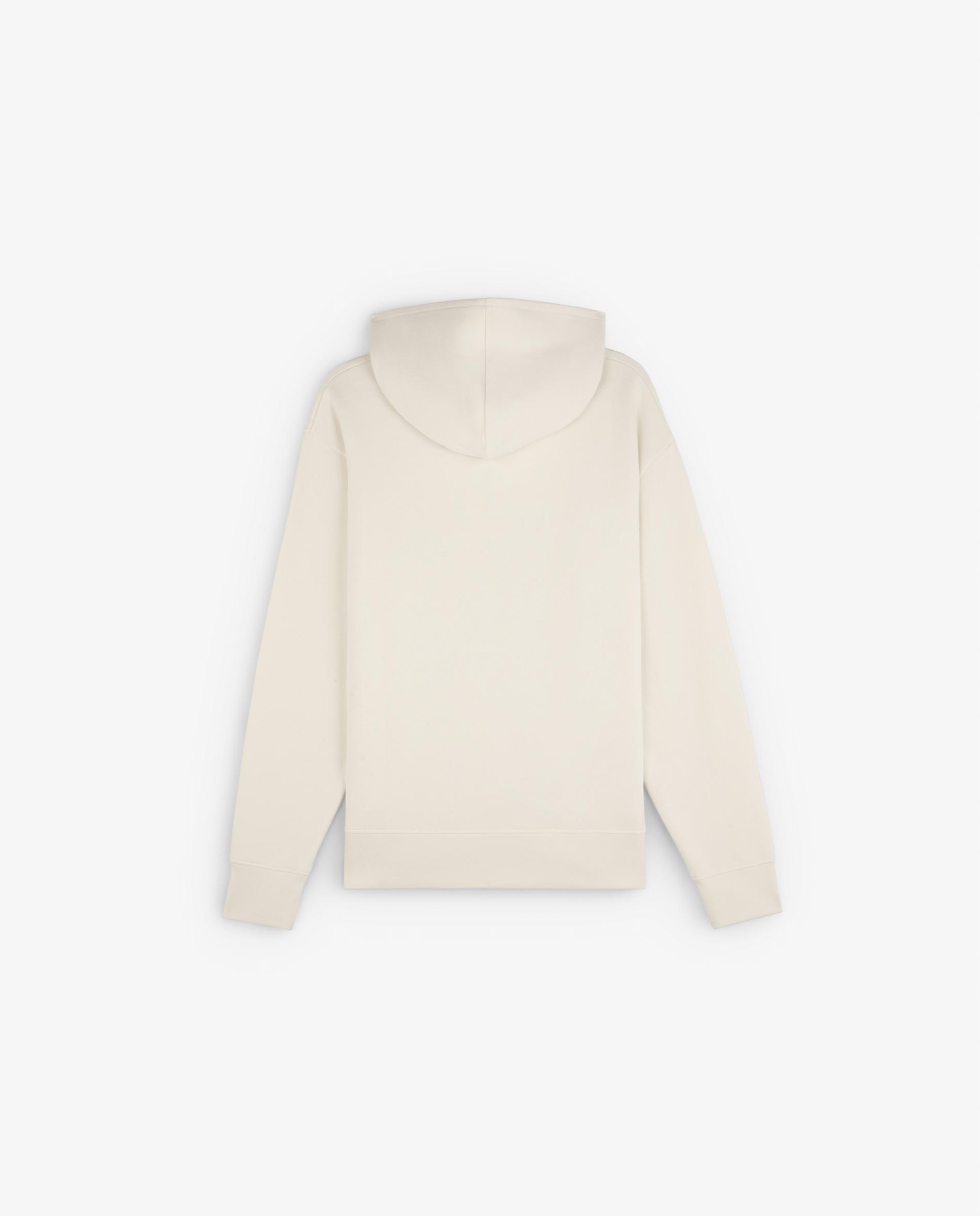 Sweatshirt de Algodão com Capuz Natural-4