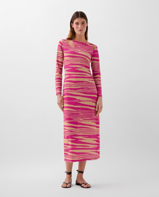Imagem 0 de Vestido Midi Animal Print