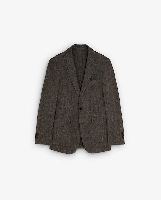 Imagem 0 de Blazer Regular Fit com Lapelas de Encaixe