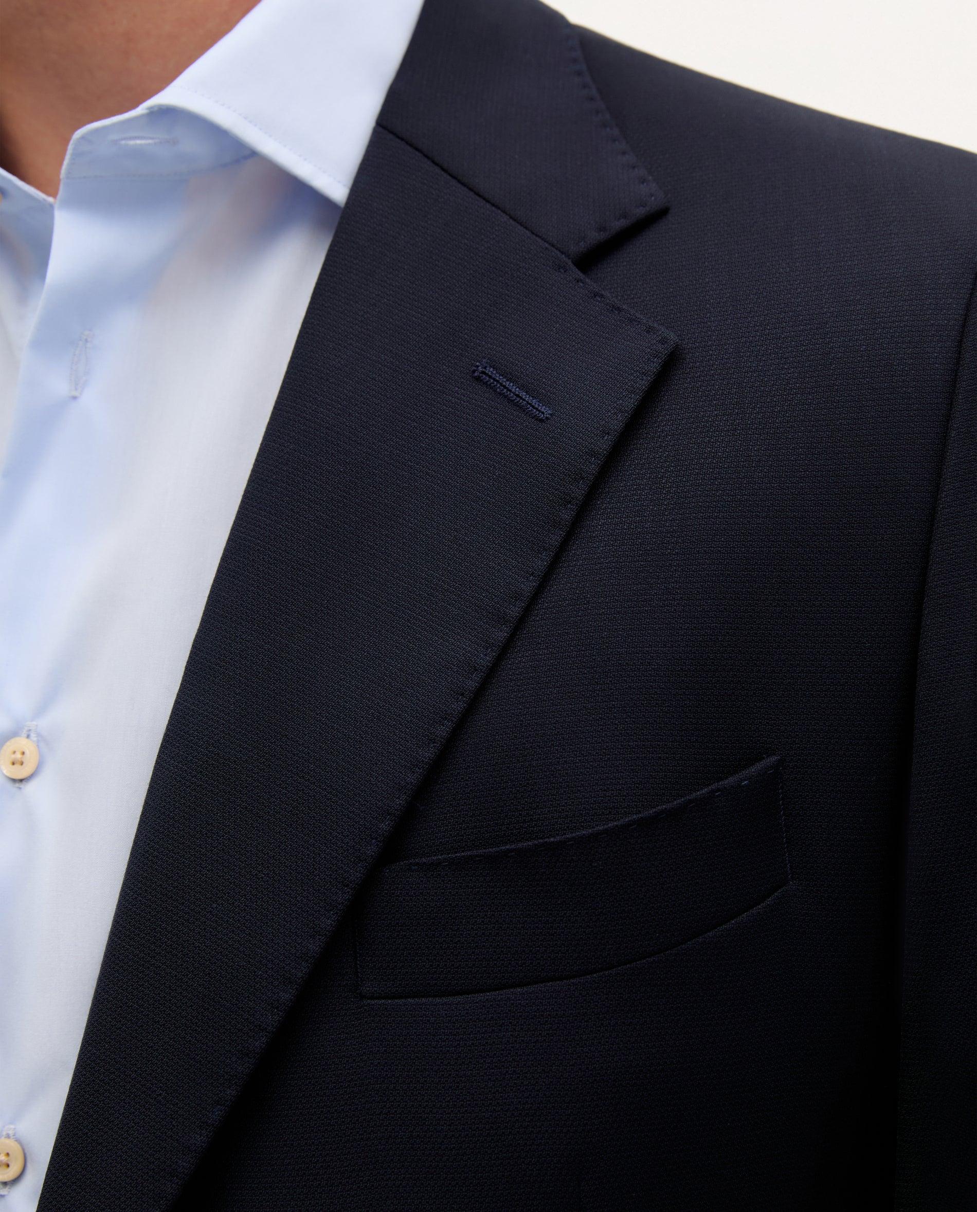 Blazer de Lã Slim Fit Navy-5