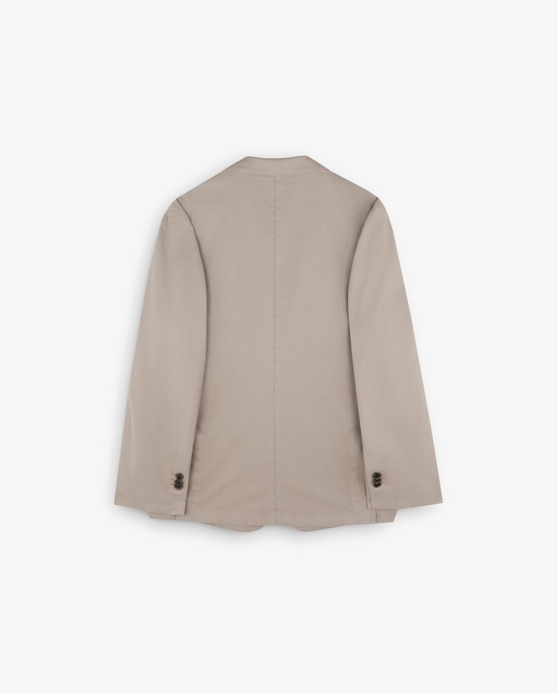 Blazer Casual com Fecho de Botões Creme-2