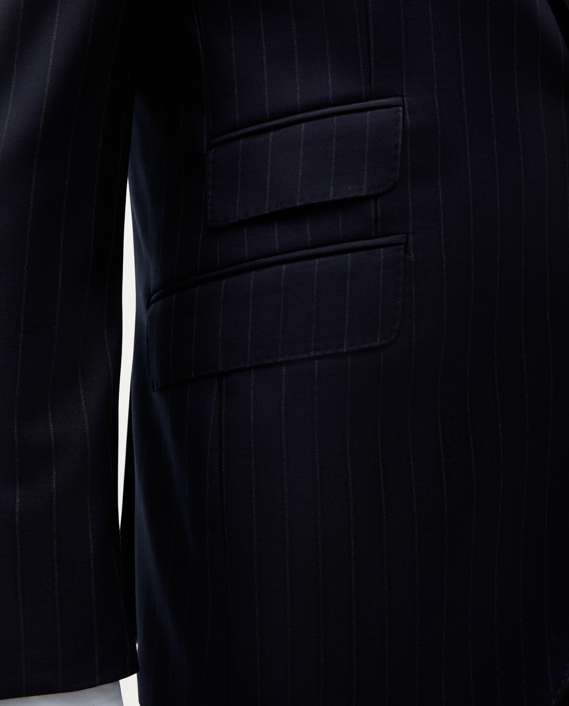 Blazer Regular Fit de Lã Navy-4