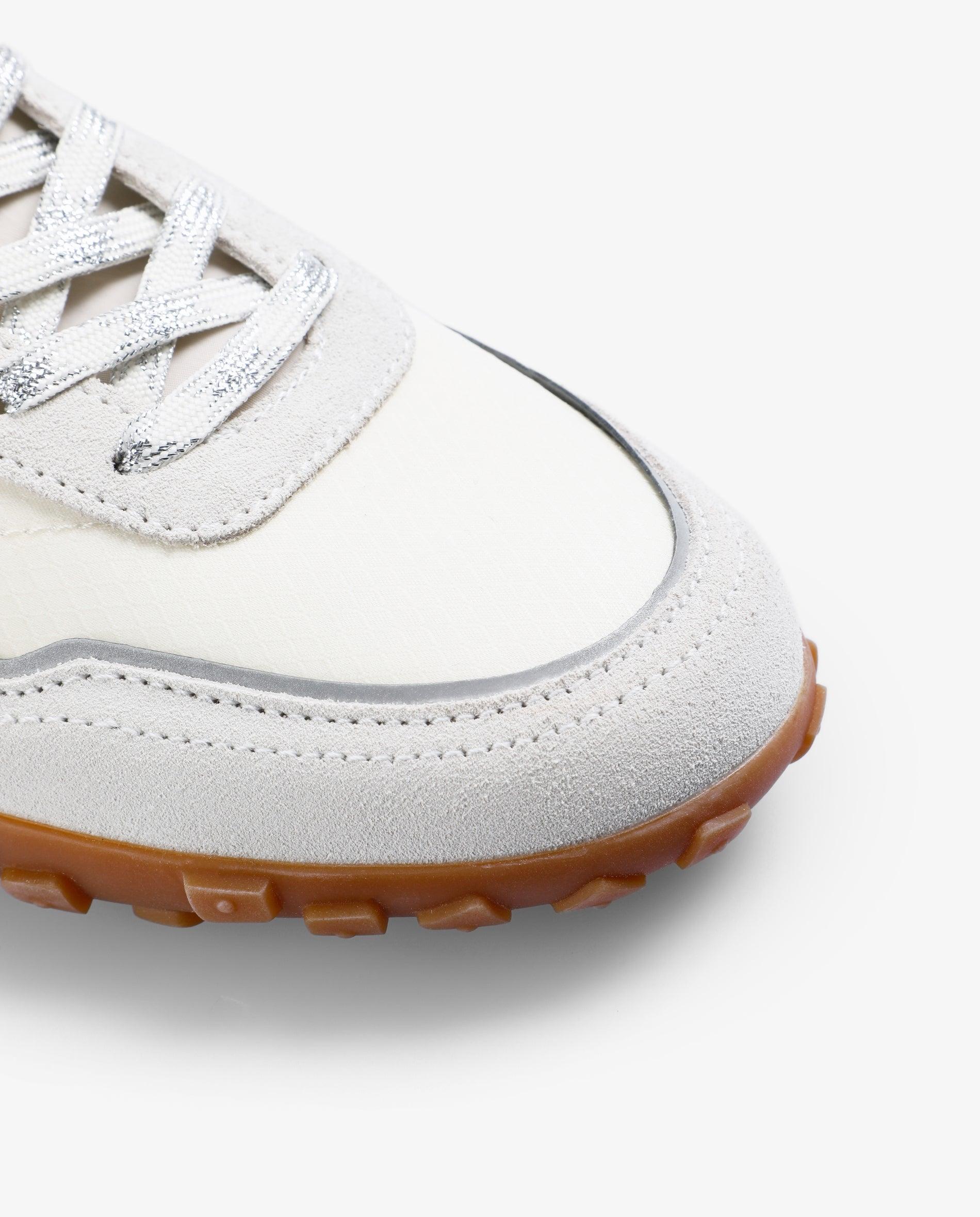 Sapatilhas Desportivas com Logo e Detalhe de Pelo no Calcanhar Branco-5