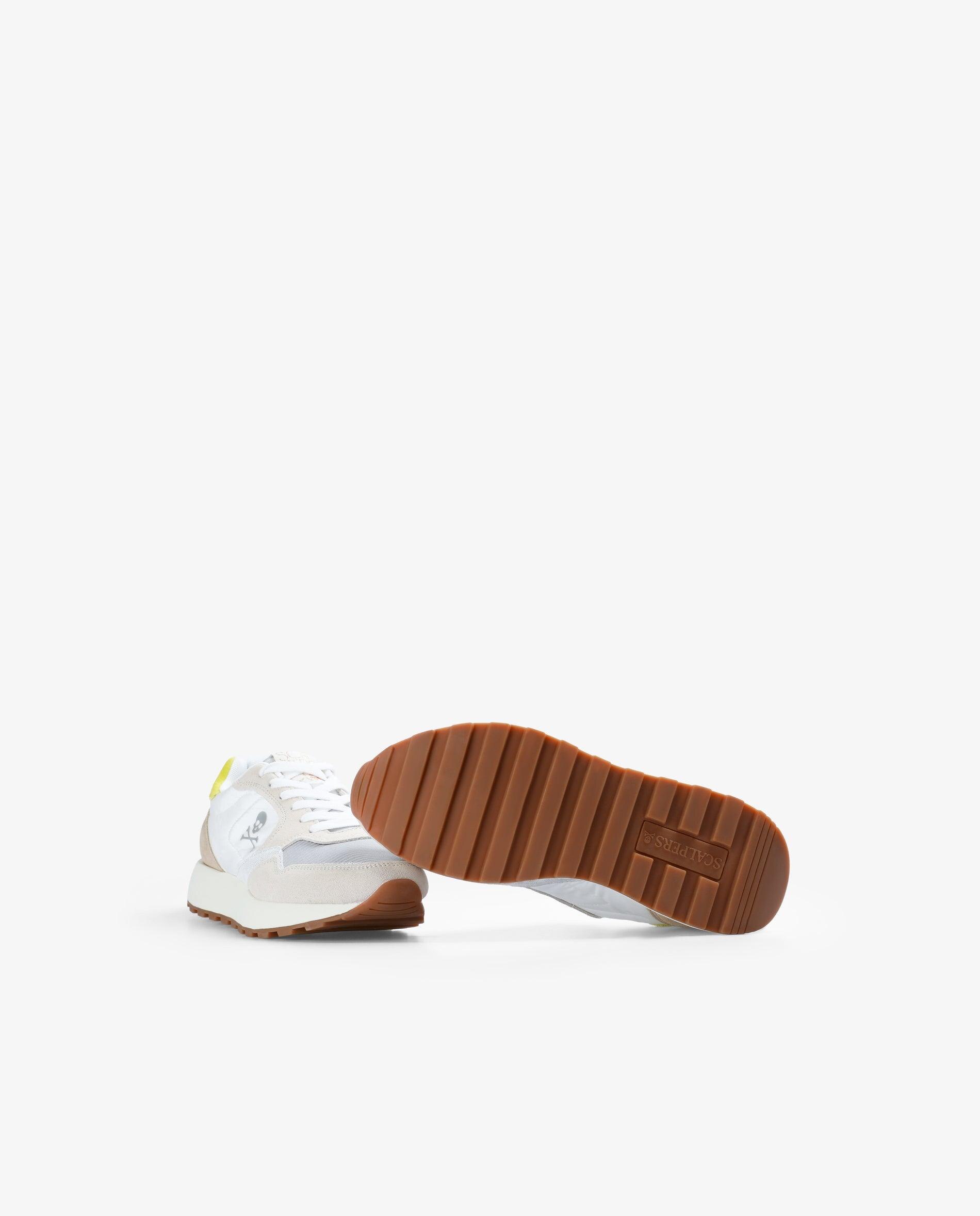 Sapatilhas Desportivas com Fecho de Atacadores e Caveira Metalizada Multicolor-4