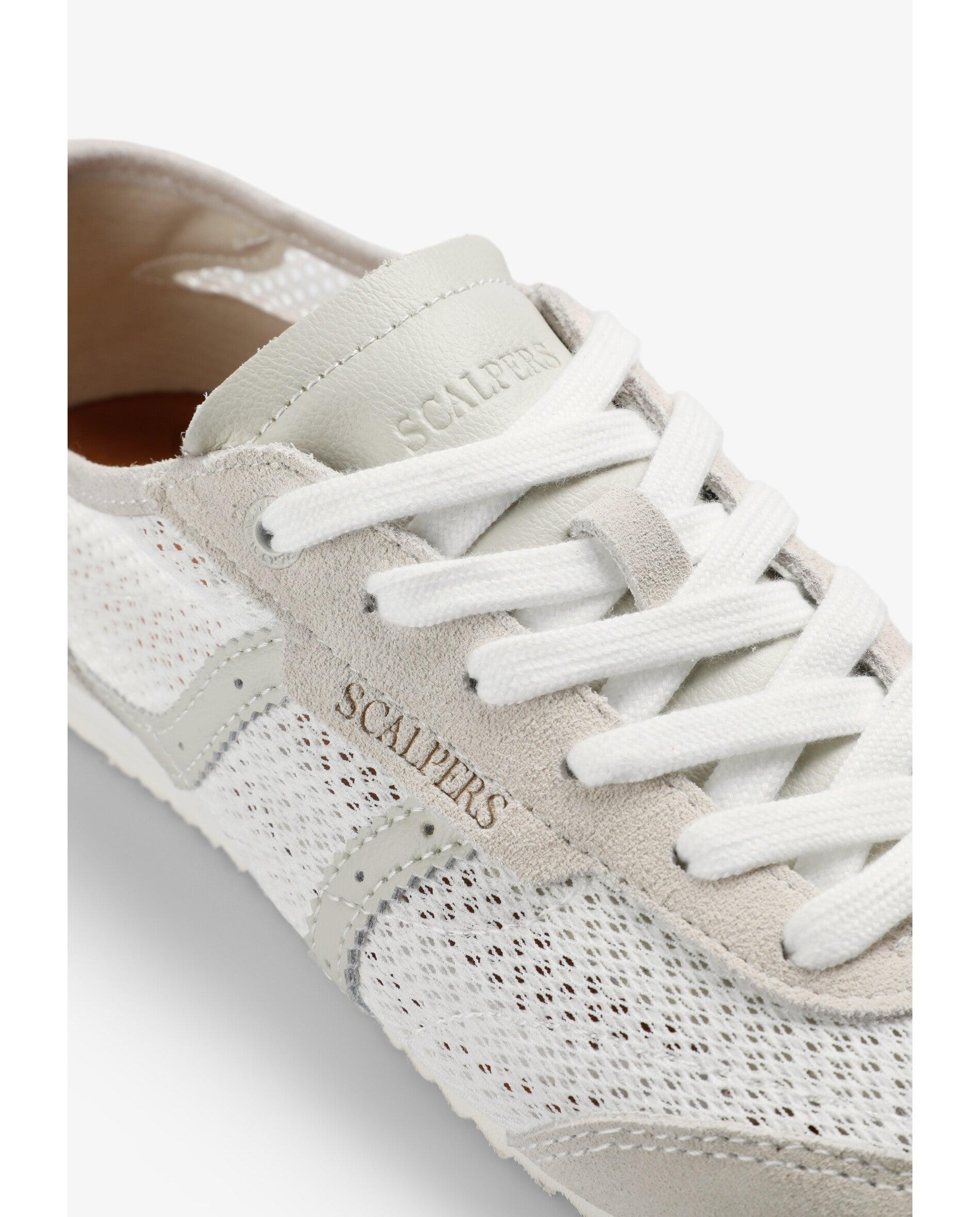 Sapatilhas Desportivas Combinadas com Atacadores Branco-6