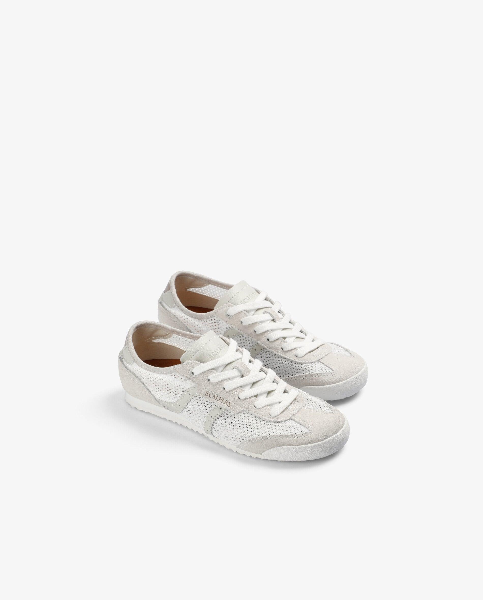 Sapatilhas Desportivas Combinadas com Atacadores Branco-2
