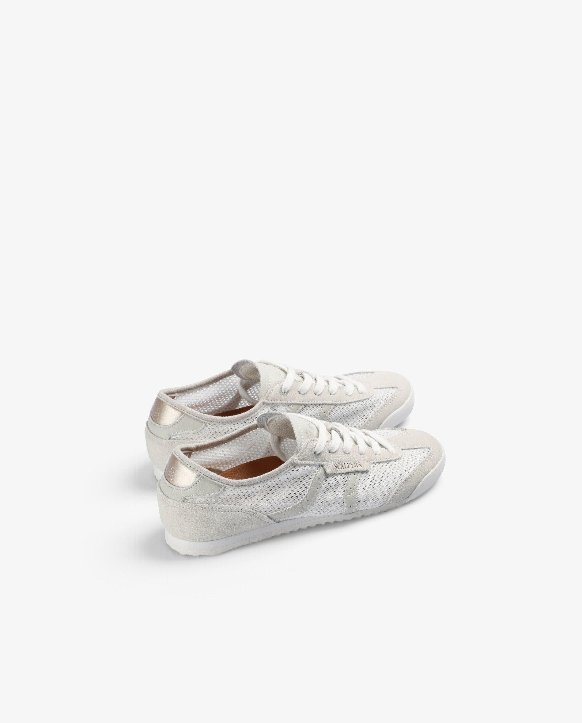 Sapatilhas Desportivas Combinadas com Atacadores Branco-3