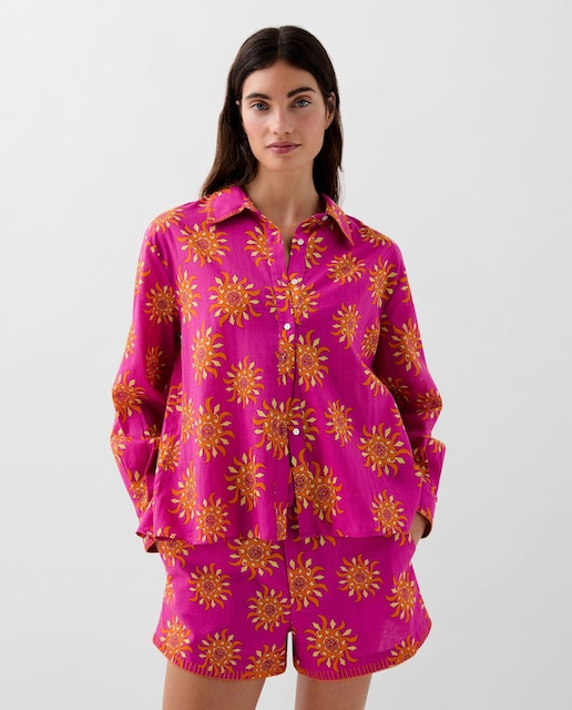 Imagem 0 de Blusa de Algodão Regular Fit