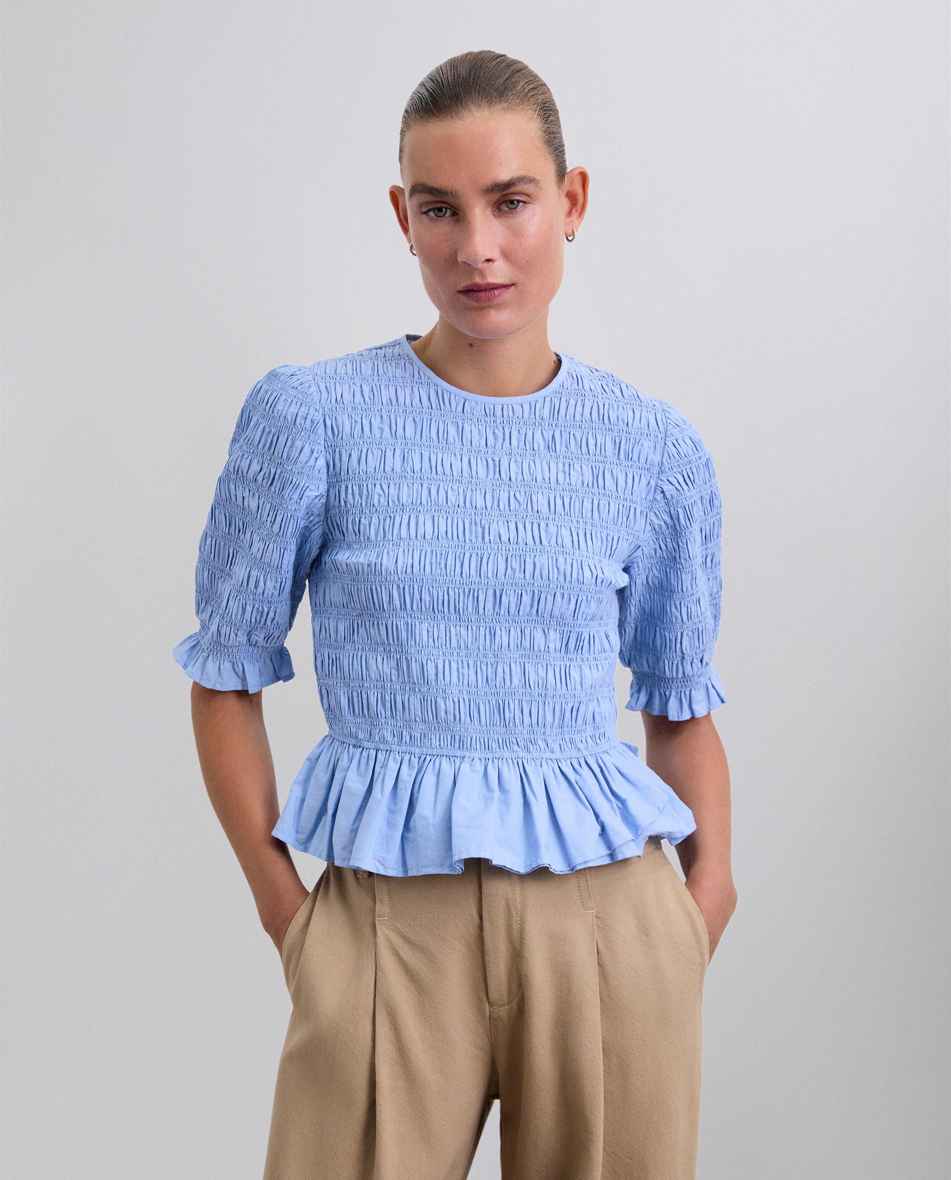 Imagem 0 de Blusa Franzida e Manga 3/4