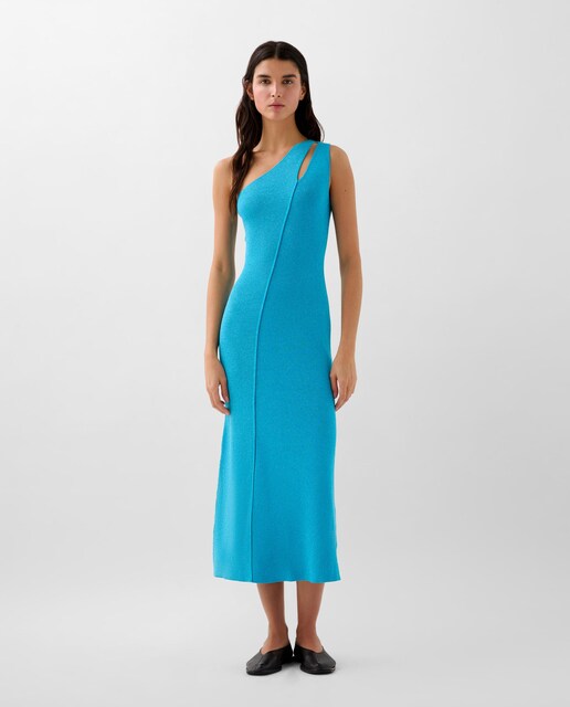 Imagem 0 de Vestido Midi Assimétrico