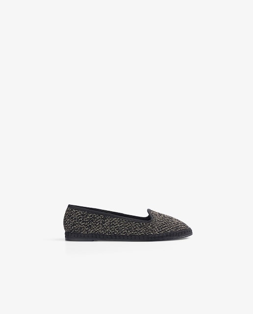 Imagem 0 de Slippers de Tecido com Detalhes Glitter