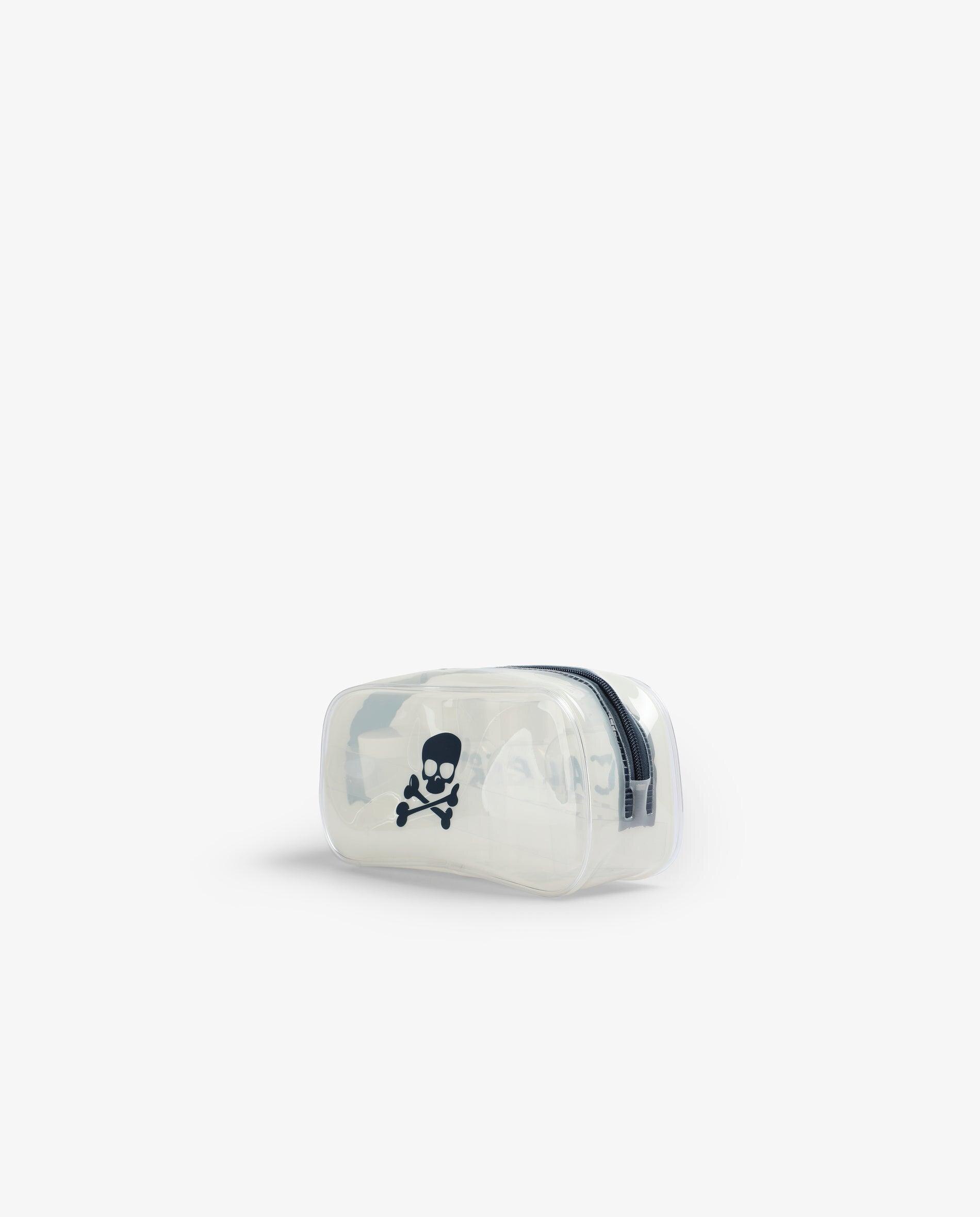 Necessaire Infantil com Fecho Zip e Frascos Branco-3