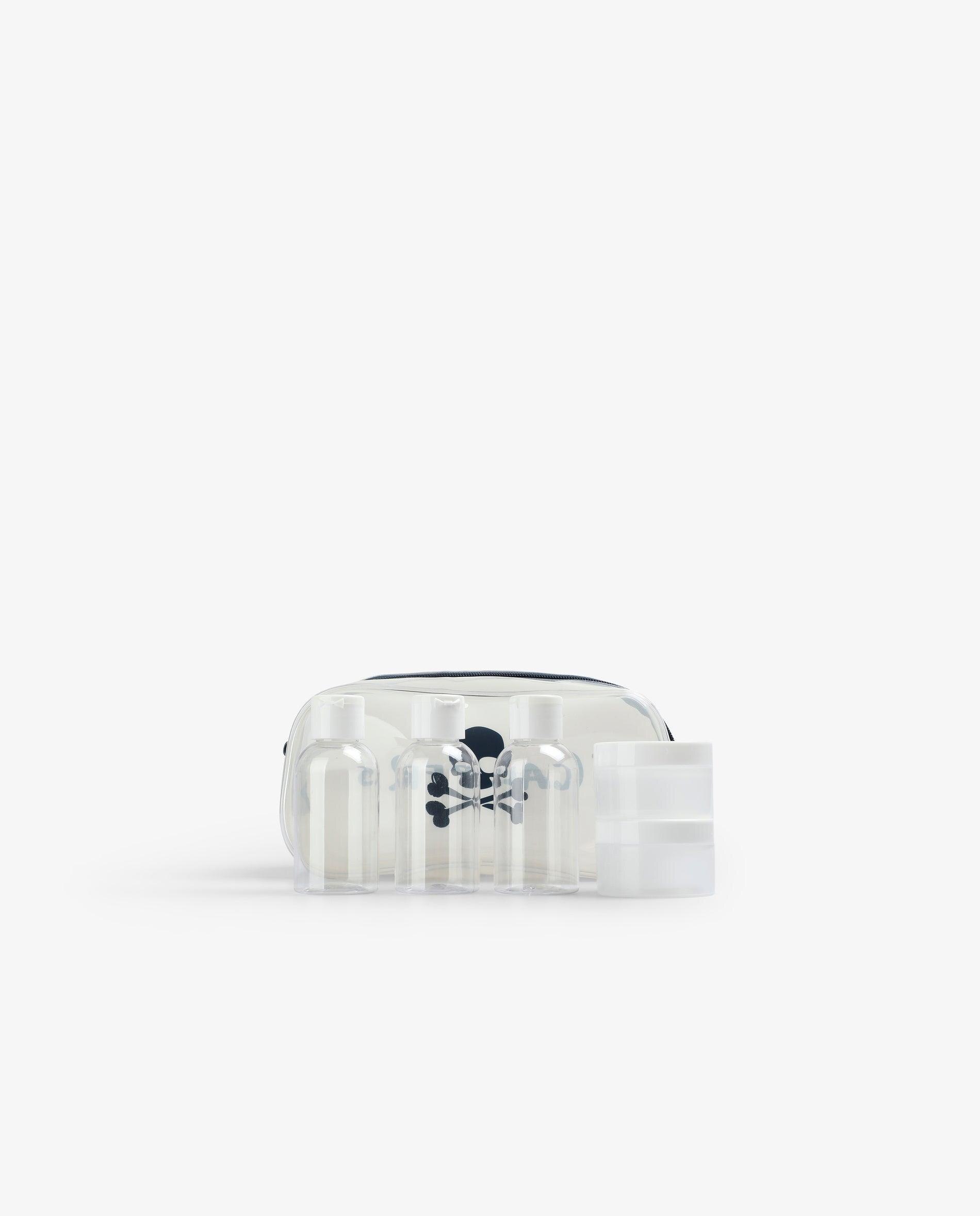 Necessaire Infantil com Fecho Zip e Frascos Branco-4