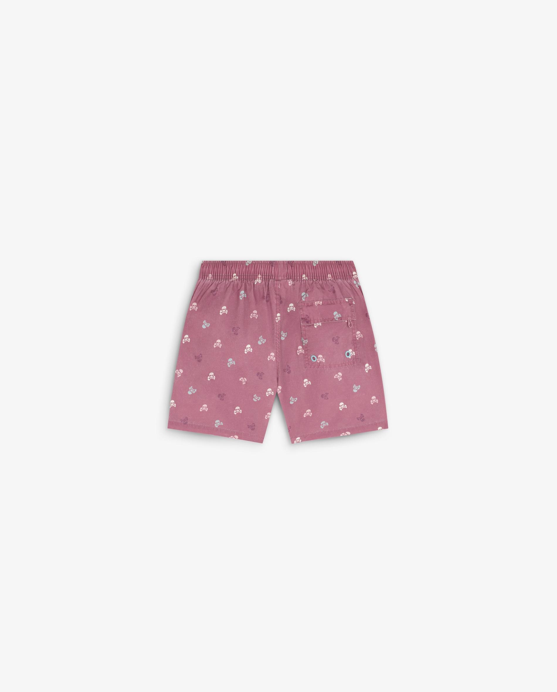 Fato de Banho Clássico com Estampado Roxo-6