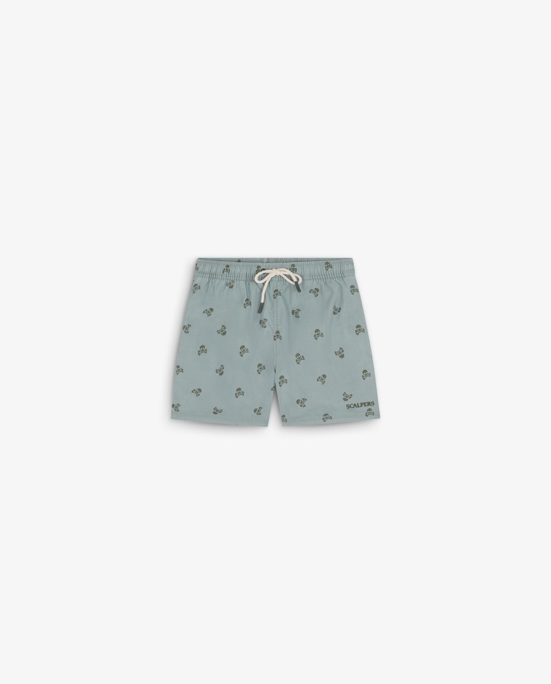 Fato de Banho Clássico com Estampado Verde-4