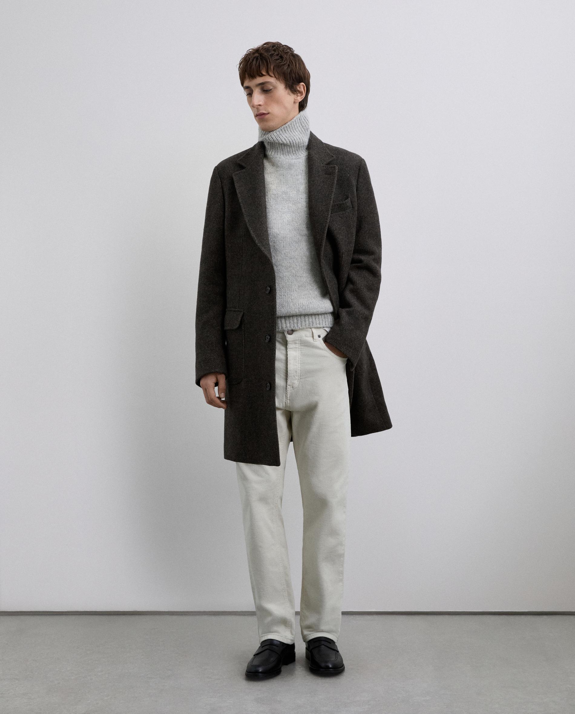 Imagem 0 de Calças de Bombazina com Cinco Bolsos Cropped Fit