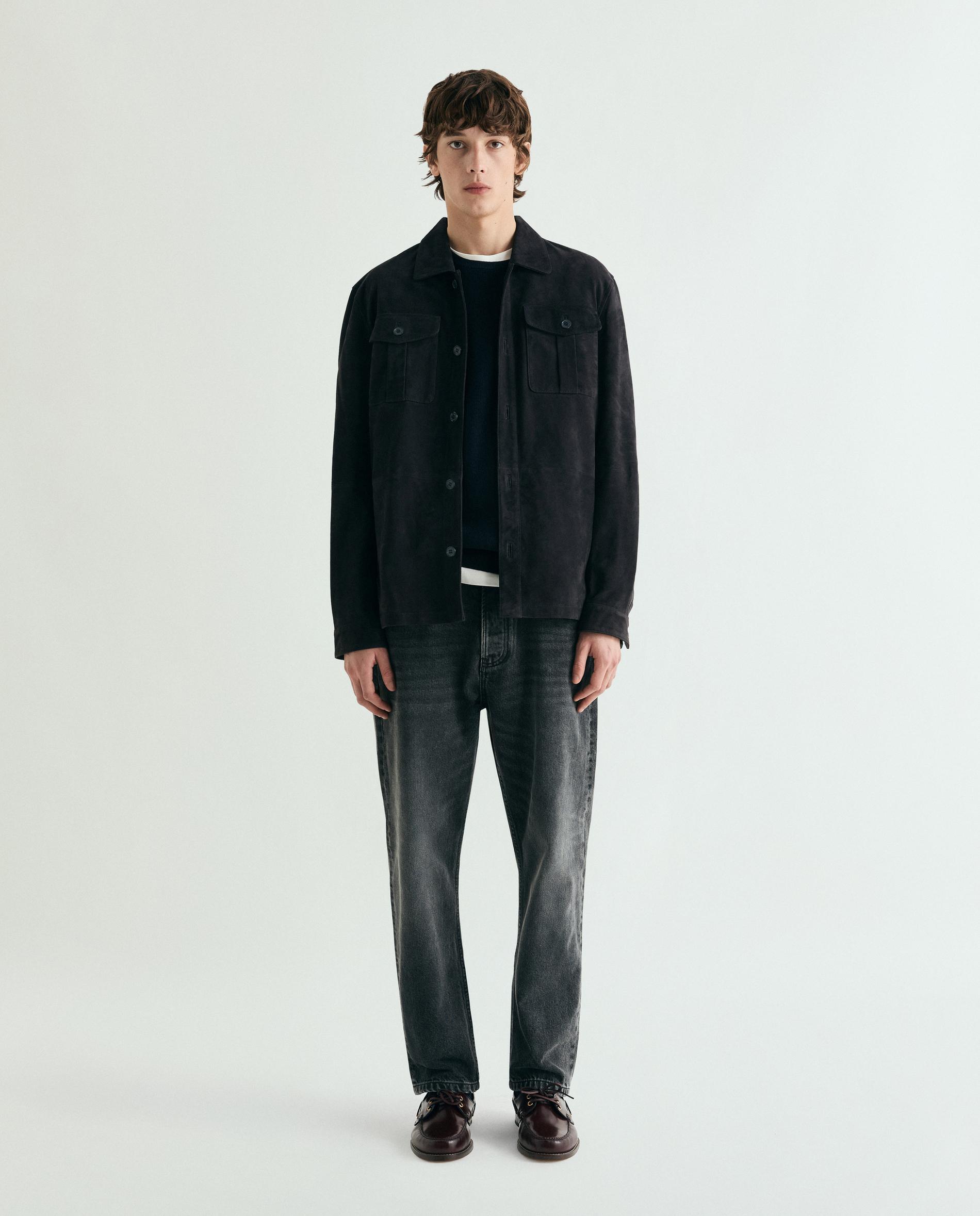 Imagem 0 de Jeans com Corte a Direito Cropped