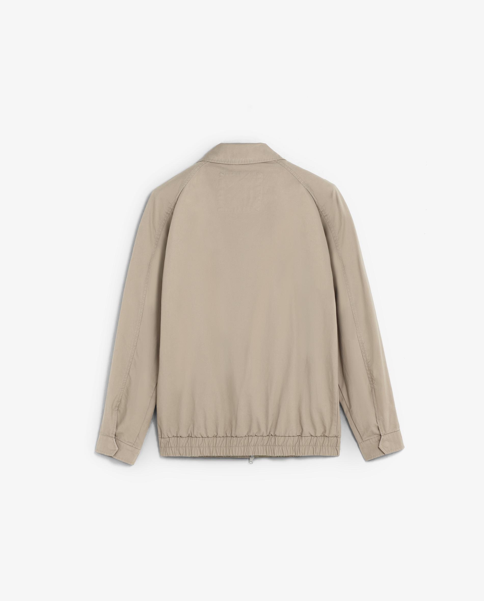 Blusão Bomber Regular Fit com Fecho Zip Natural-6