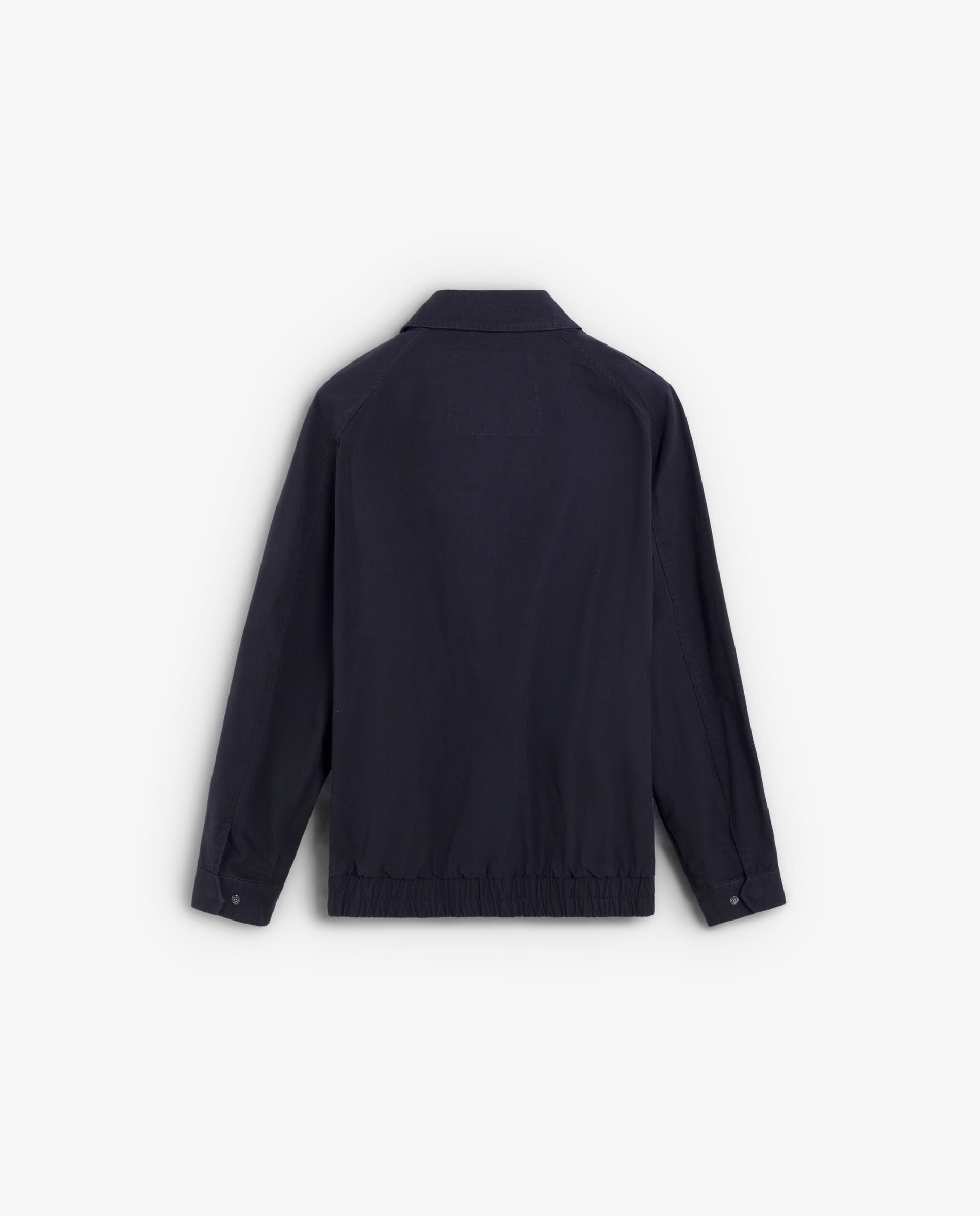 Blusão Bomber Regular Fit com Fecho Zip Azul-marinho-8