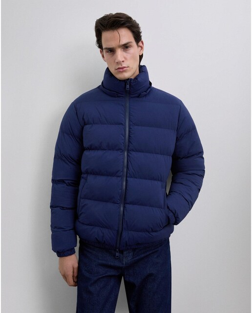 Imagem 0 de Casaco Acolchoado com Capuz e Fecho Zip