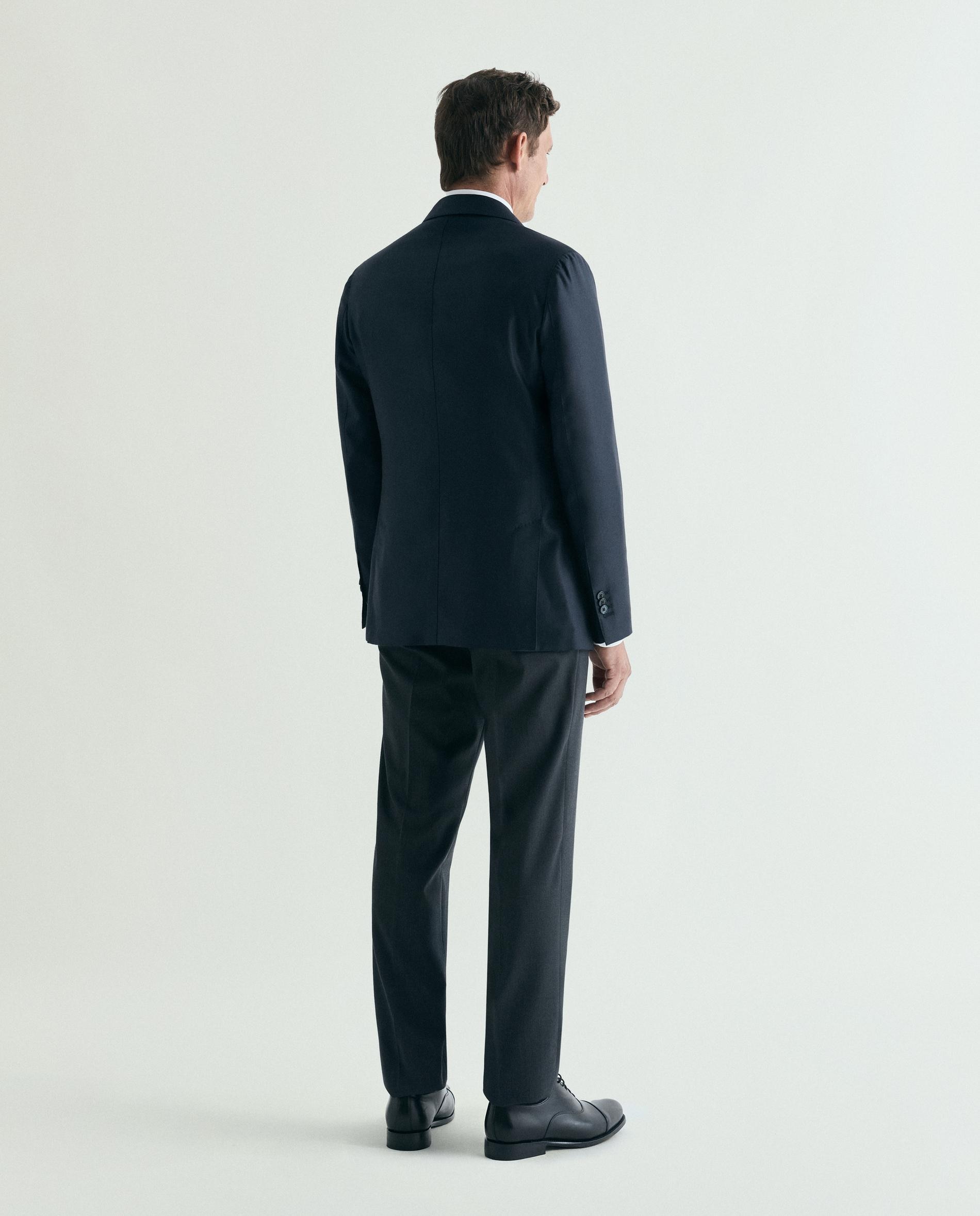 Blazer Regular Fit com Fecho de Botões Navy-8