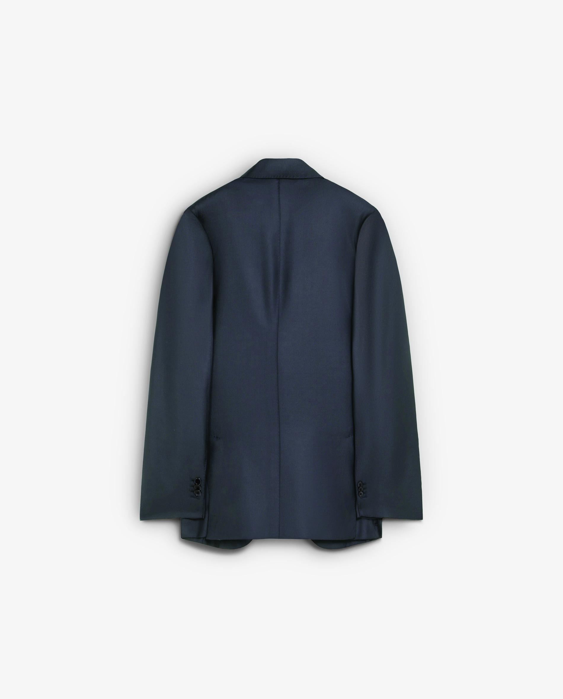 Blazer Regular Fit com Fecho de Botões Navy-10