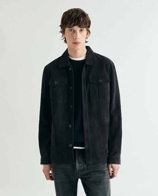 Imagem 0 de Sobrecamisa Regular de Pele