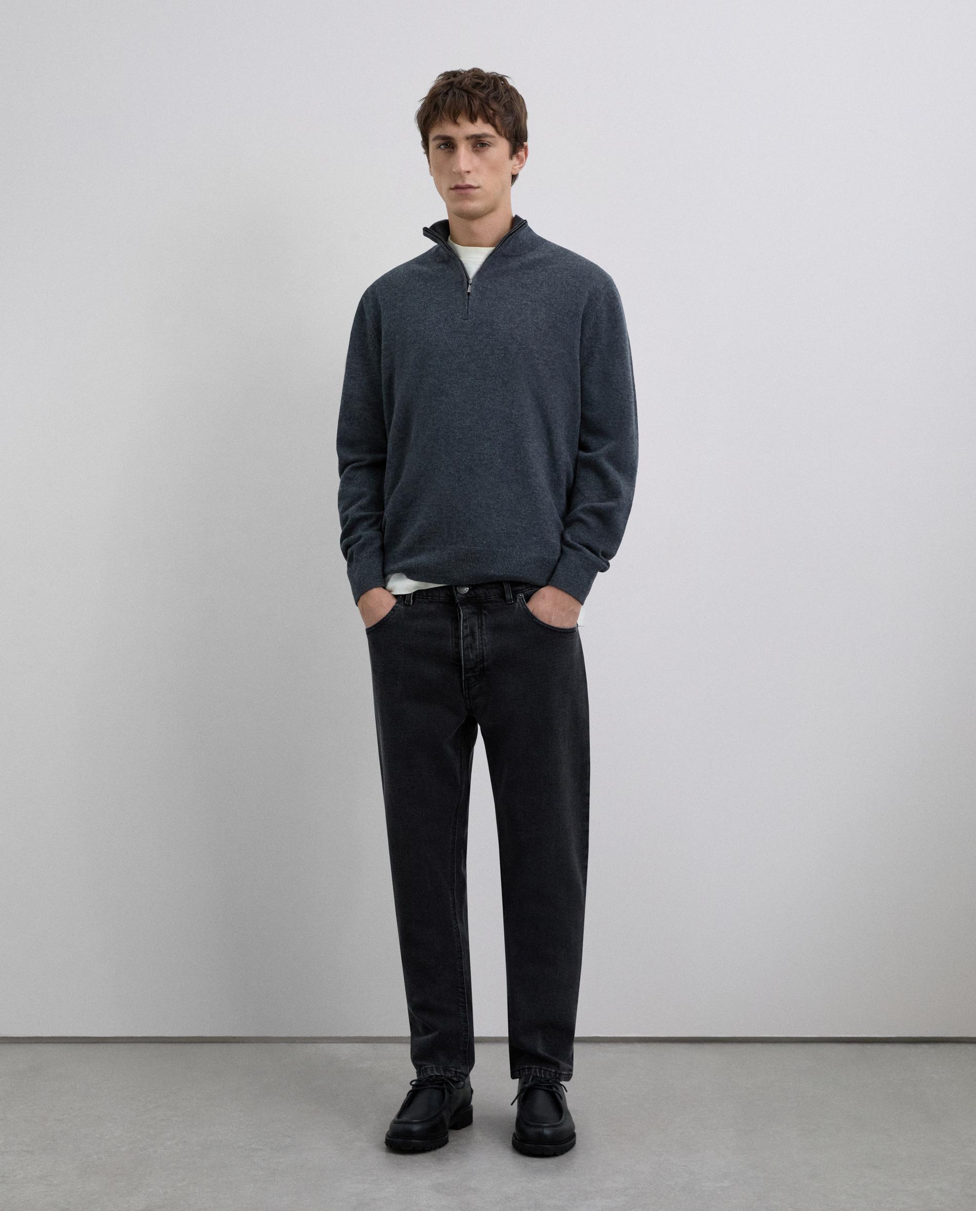 Imagem 0 de Jeans de Algodão Regular Fit