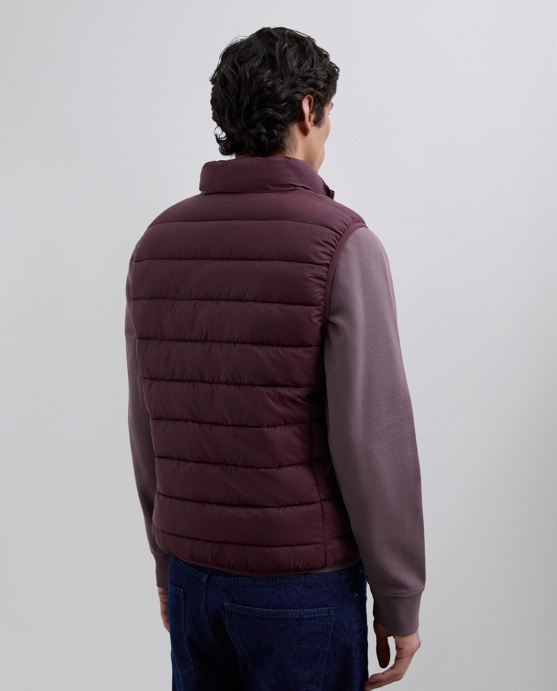 Colete de Sobretudo Acolchoado Regular Fit Bordeaux-3