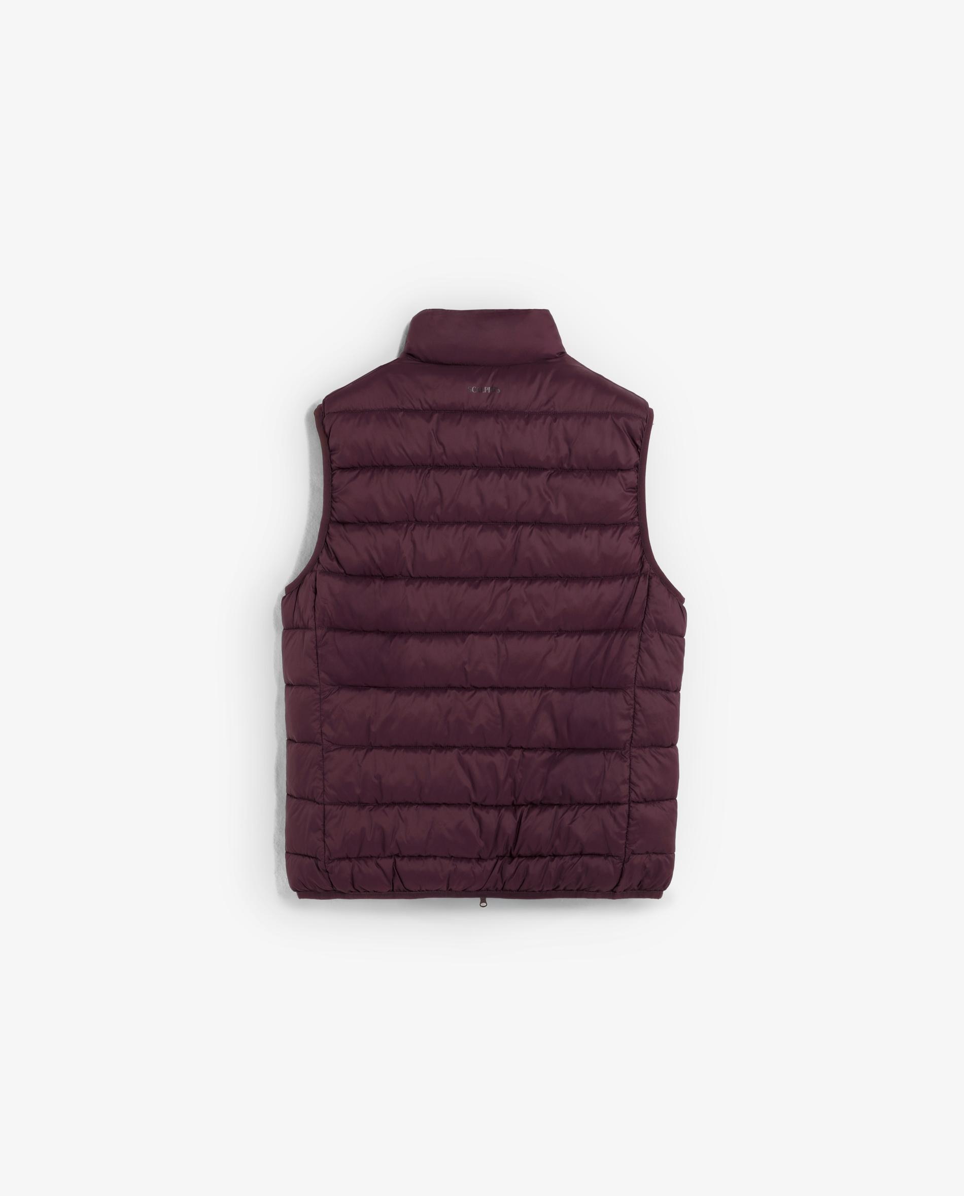 Colete de Sobretudo Acolchoado Regular Fit Bordeaux-6