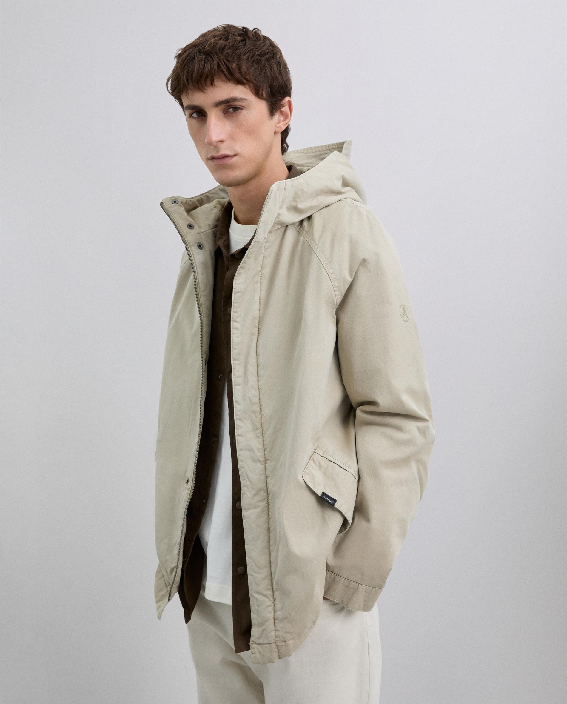 Imagem 0 de Parka Leve com Capuz Fixo