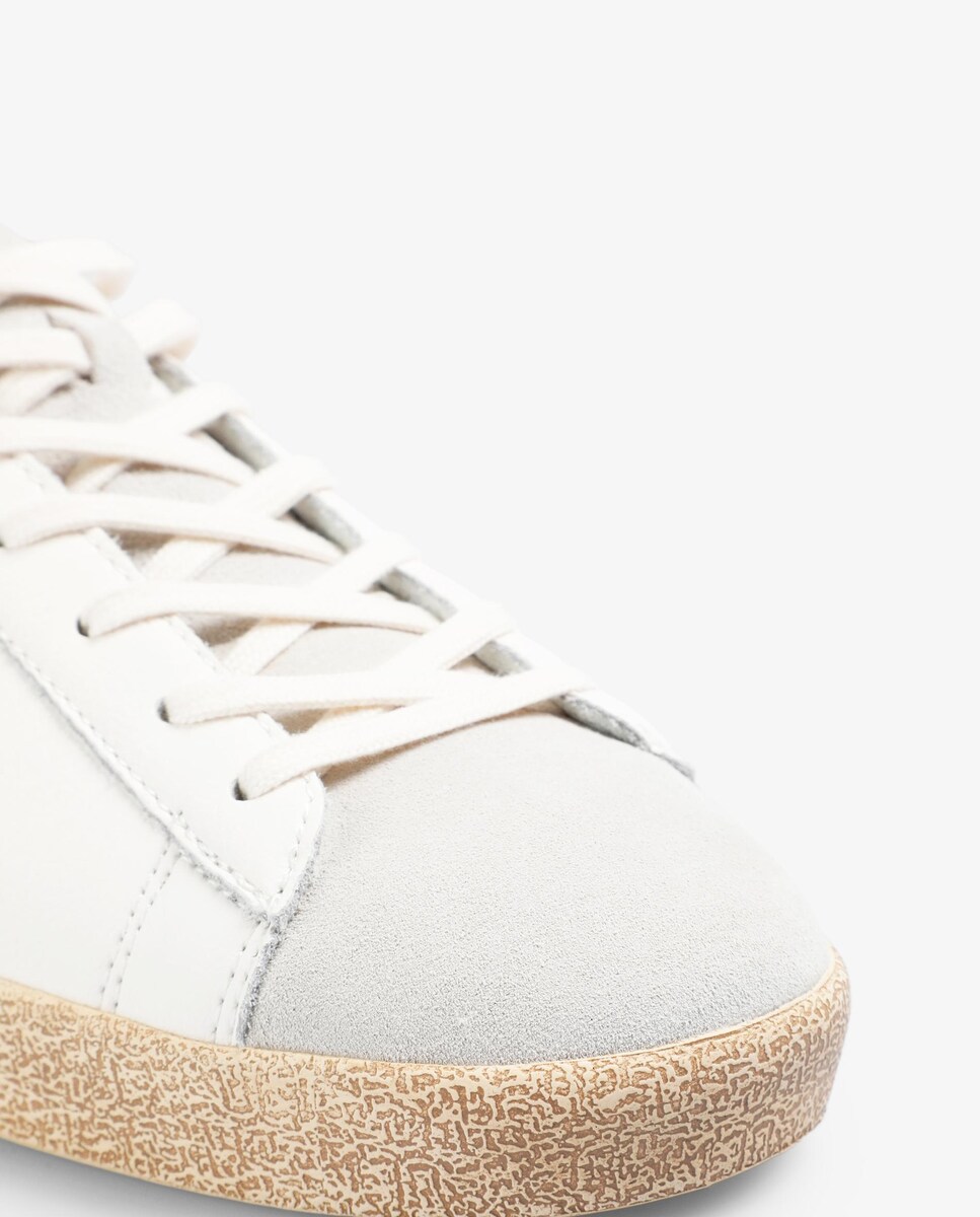 Sapatilhas Tipo Sneakers com Detalhes Animal Print Multicolor-5