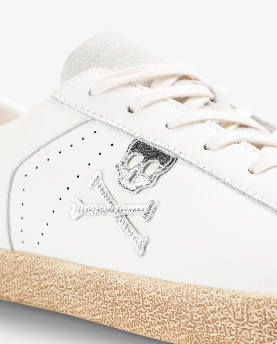 Sapatilhas Tipo Sneakers com Detalhes Animal Print Multicolor-6