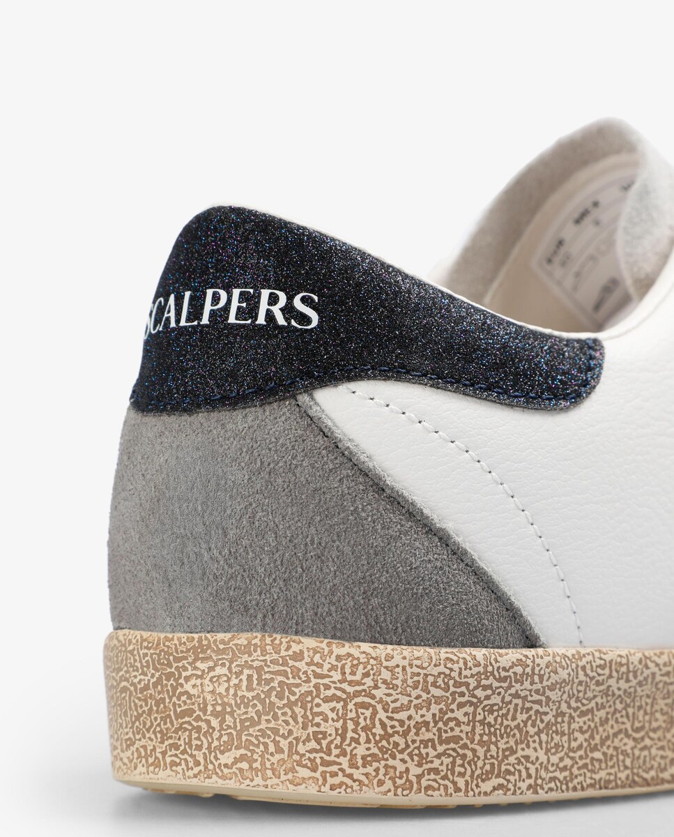 Sapatilhas Tipo Sneakers com Detalhes Animal Print Multicolor-7