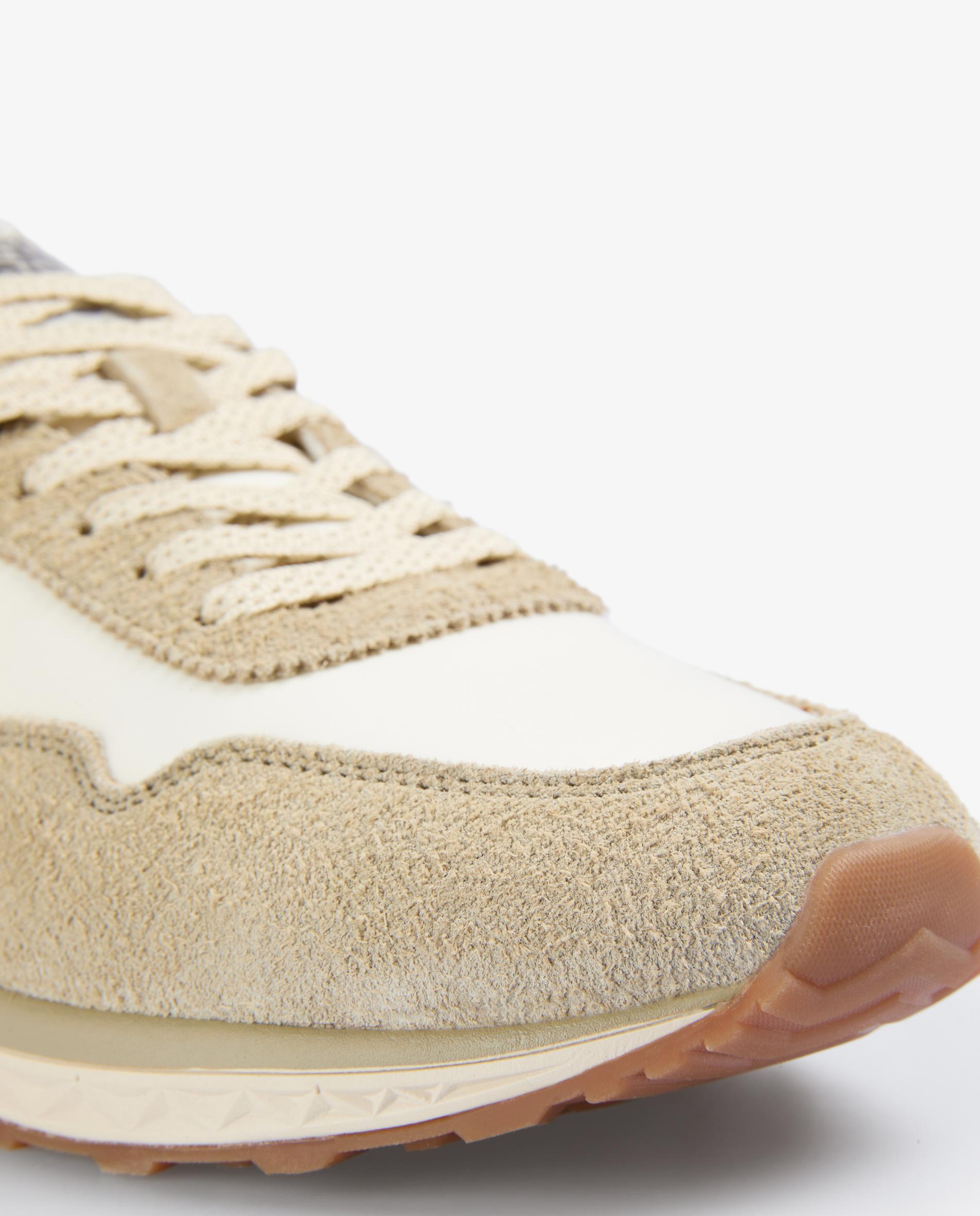 Sapatilhas Desportivas com Caveira em Contraste Branco/Amarelo-5