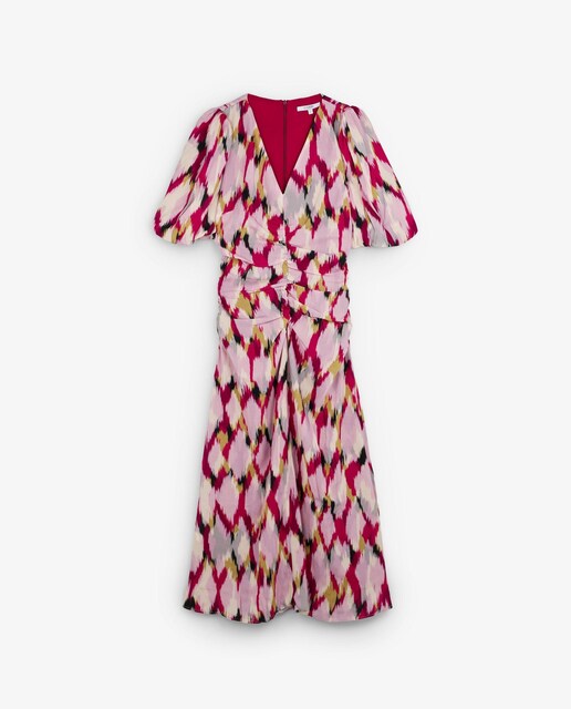 Imagem 0 de Vestido Midi com Manga Abalonada
