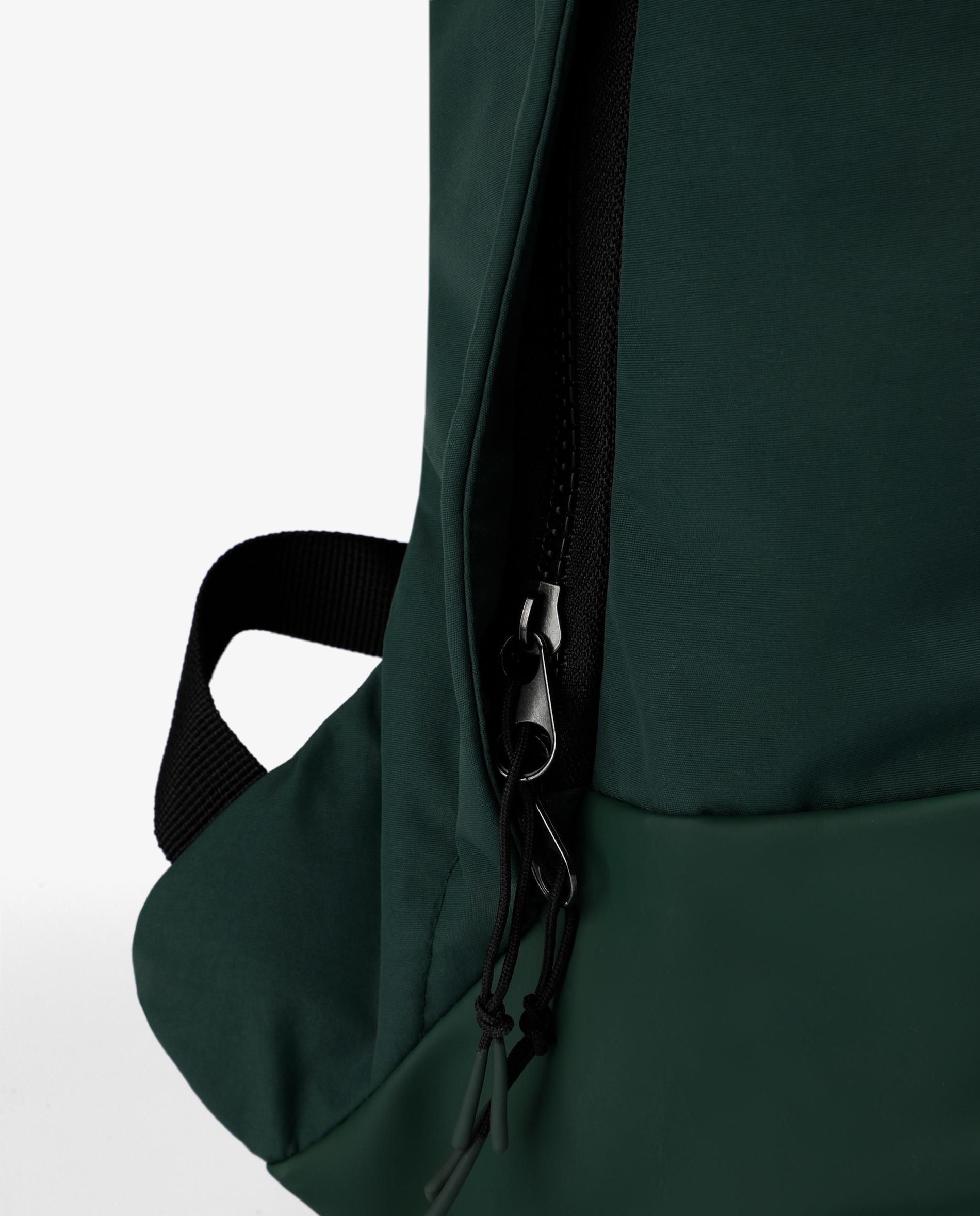 Mochila com Bolso Frontal e Costas Acolchoadas Verde-escuro-7