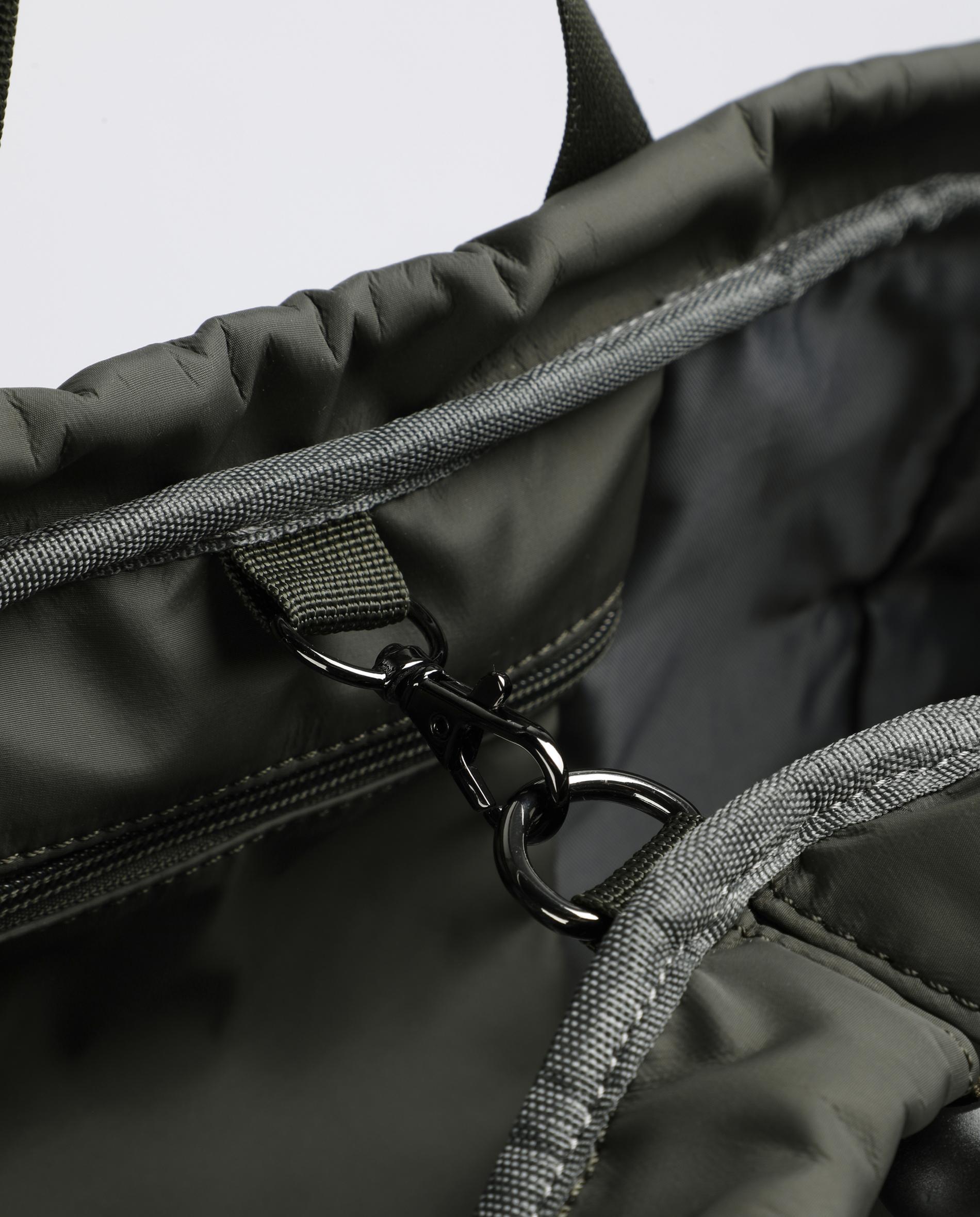 Mochila com Costas Acolchoadas e Alças Superiores Verde-escuro-7