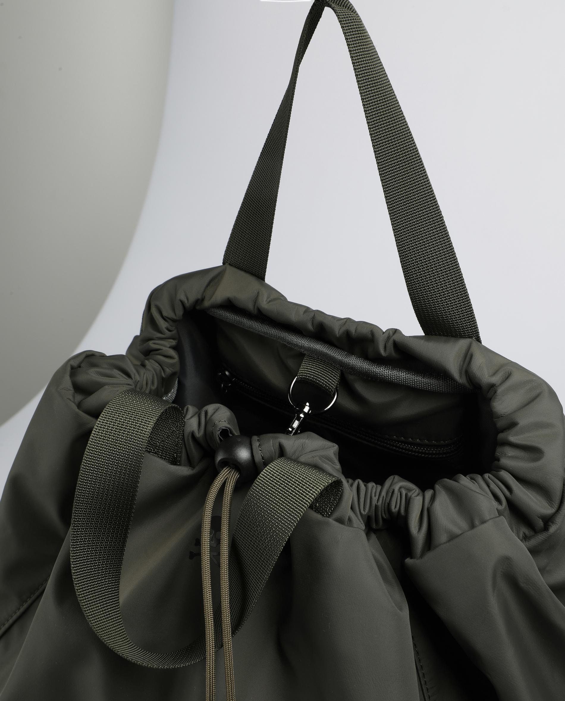 Mochila com Costas Acolchoadas e Alças Superiores Verde-escuro-8