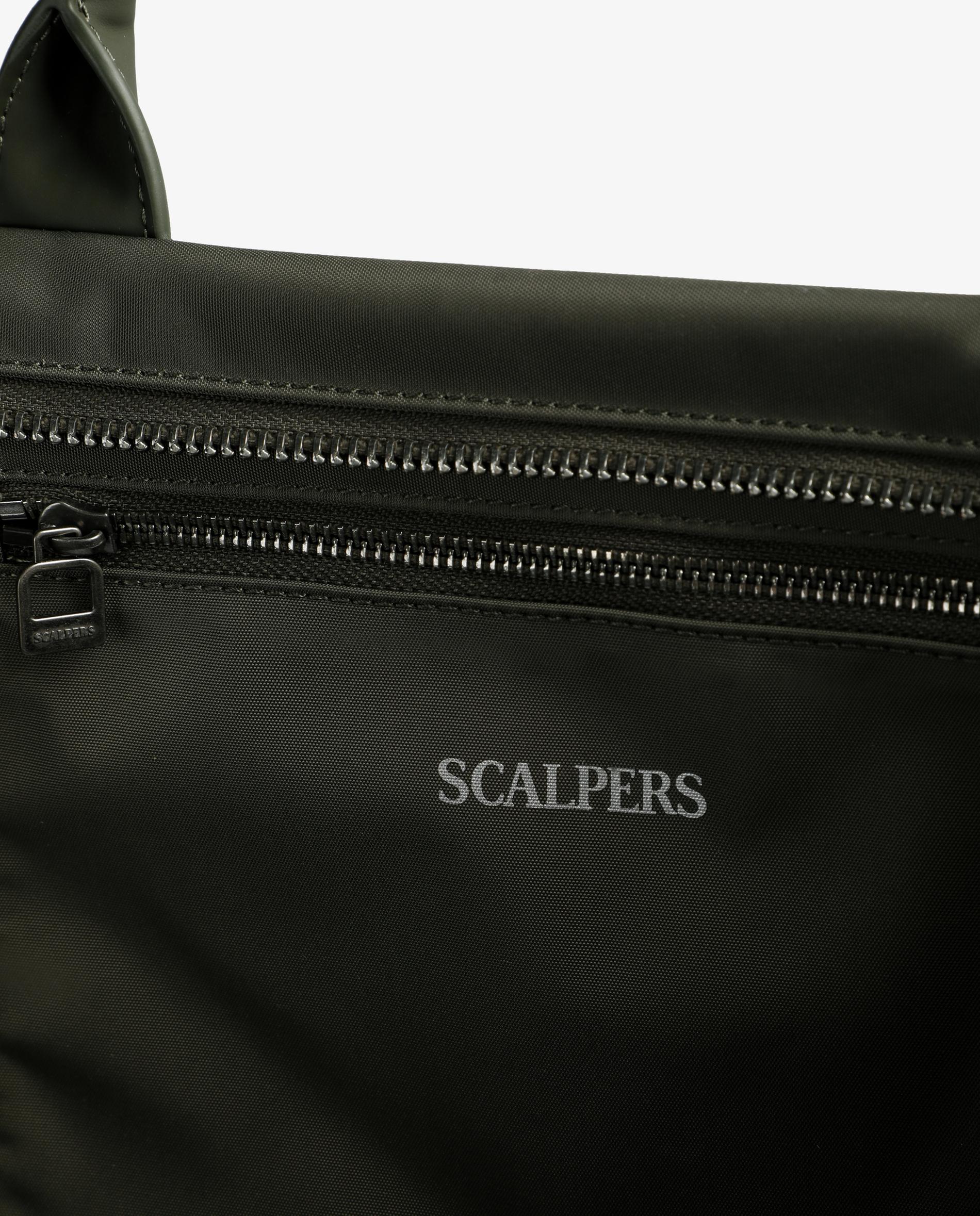 Mala a Tiracolo de Viagem com Fecho Zip e Alça de Mão Verde-8