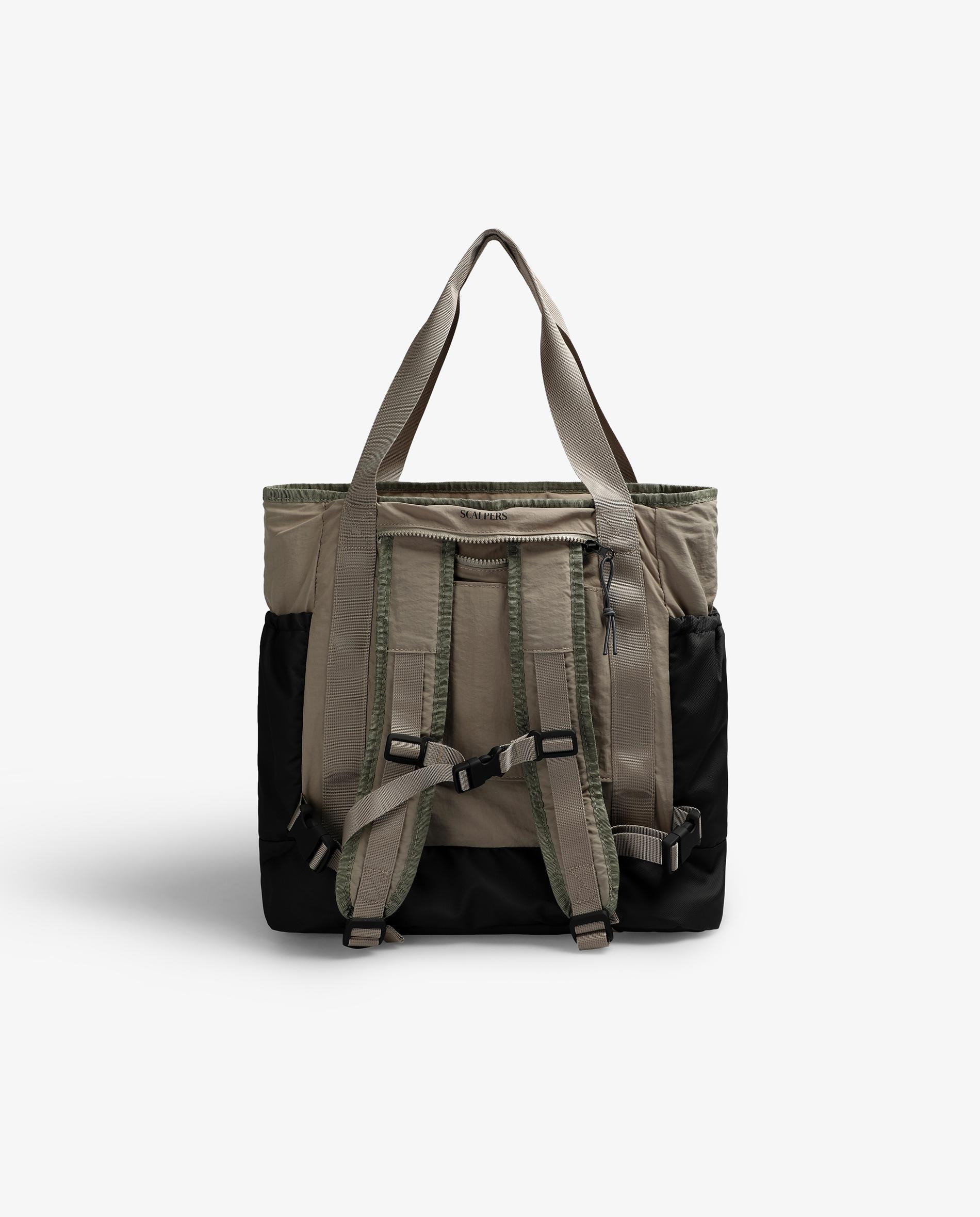 Mochila Técnica Bicolor Bege-2